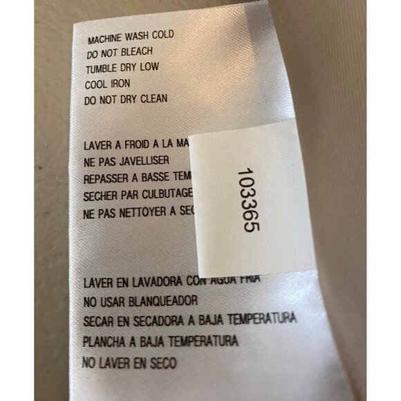 Michael Kors Trench Coat Beige Double-Breasted 39" Long Large - Picture 5 of 14